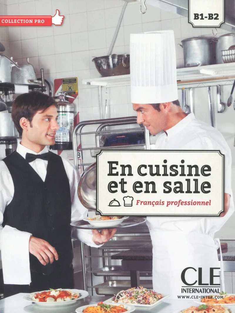 Підручник «En cuisine et en salle B1-B2 Livre + DVD