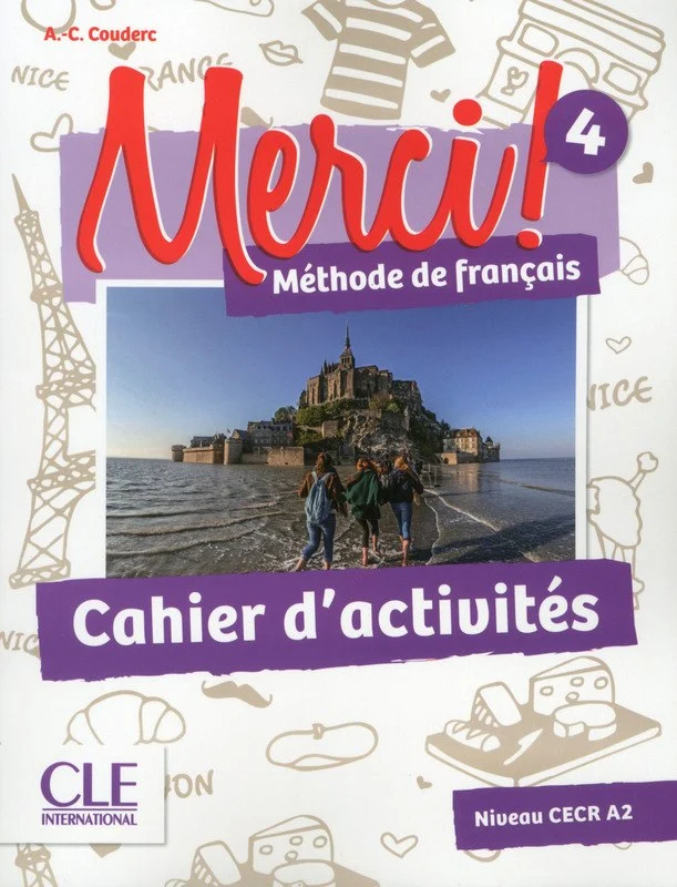 Робочий зошит «Merci! 4 A2 Cahier dexercices