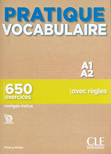 Посібник «Pratique Vocabulaire A1/A2 Livre + corriges
