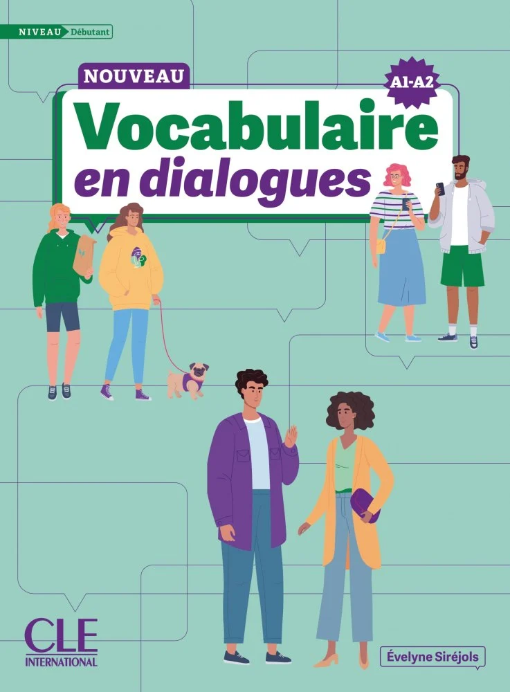 Vocabulaire en dialogues. Débutant (A1/A2) Livre + Audio en ligne