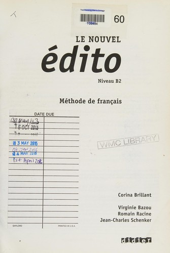 Підручник «Edito B2. Livre eleve + DVD + CD audio