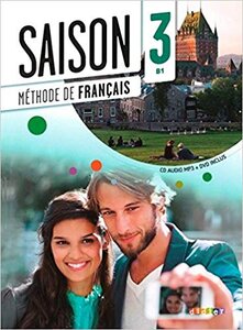 Підручник «Saison 3 (В1). Livre de l'eleve + CD + DVD