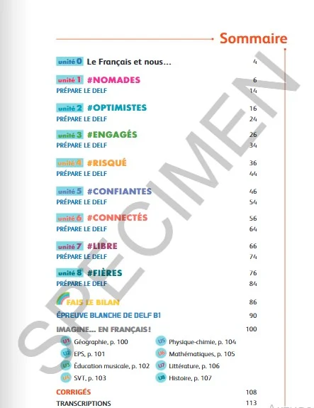 Imagine 4. B1. Cahier d'activités + didierfle.app