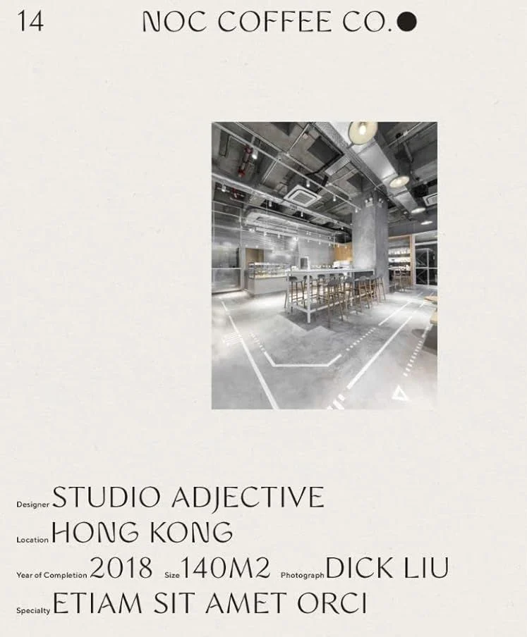 A Coffee a Day. Contemporary Café Design