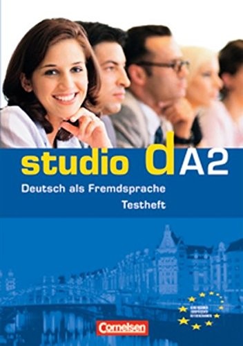 Посібник «Studio d A2. Testvorbereitungsheft A1 und Modelltest "Start Deutsch 2" Mit CD (тестові завдання + аудіодиск)