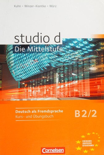 Комплект книг «Studio d B2/2. Kurs- und Ubungsbuch mit CD (підручник+роб.зошит+аудіодиск)