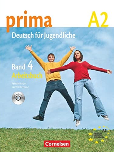Робочий зошит «Prima-Deutsch fur Jugendliche 4 (A2). Arbeitsbuch+CD