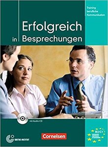Підручник «Erfolgreich in Besprechungen. Kursbuch mit CD