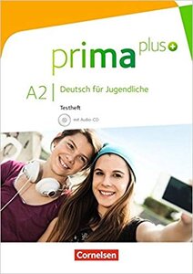 Посібник «Prima plus A2. Testheft mit Audio-CD (тестові завдання + аудідиск)