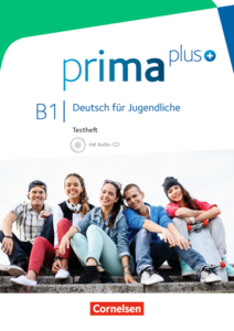 Посібник «Prima plus B1 Testheft mit Audio-CD