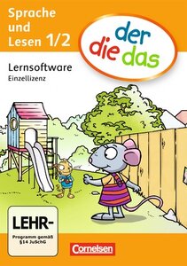 Аудіодиск «Der die das 1/2. Software Sprachforderung CD-ROM (інтерактивний комп'ютерний диск)
