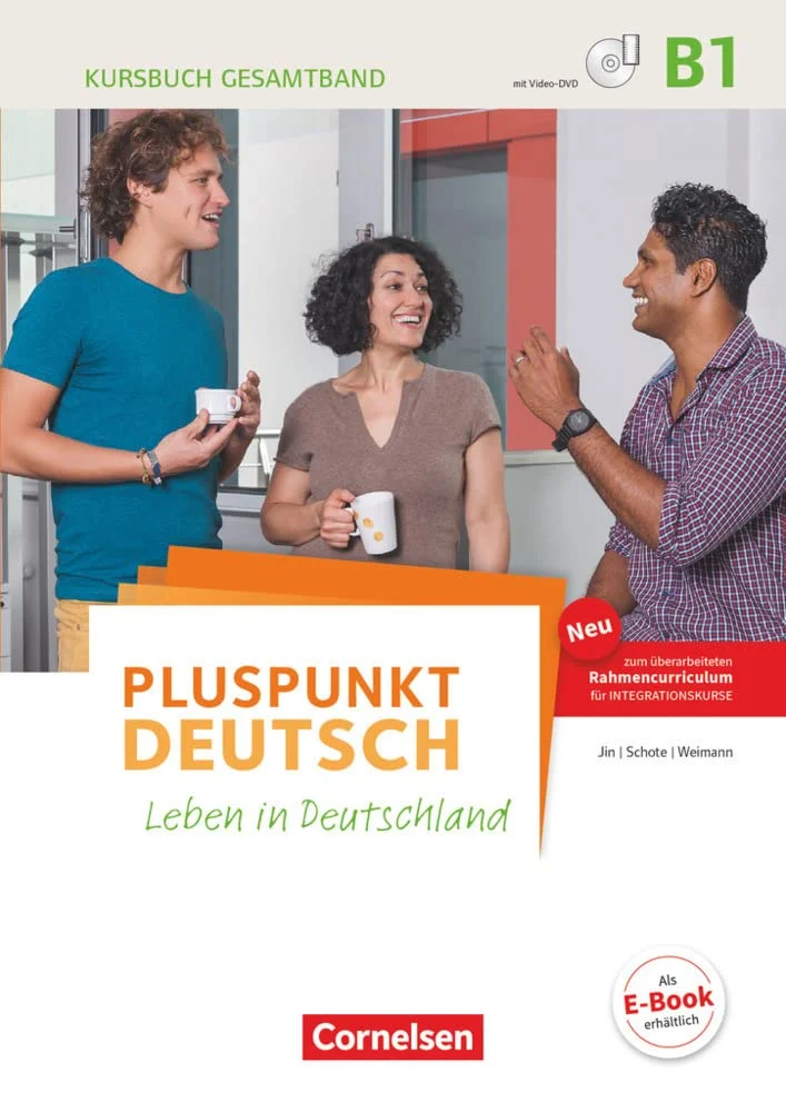 Підручник «Pluspunkt Deutsch NEU B1 Kursbuch mit interaktiven bungen auf scook.de Mit Video-DVD (Neuauflage)