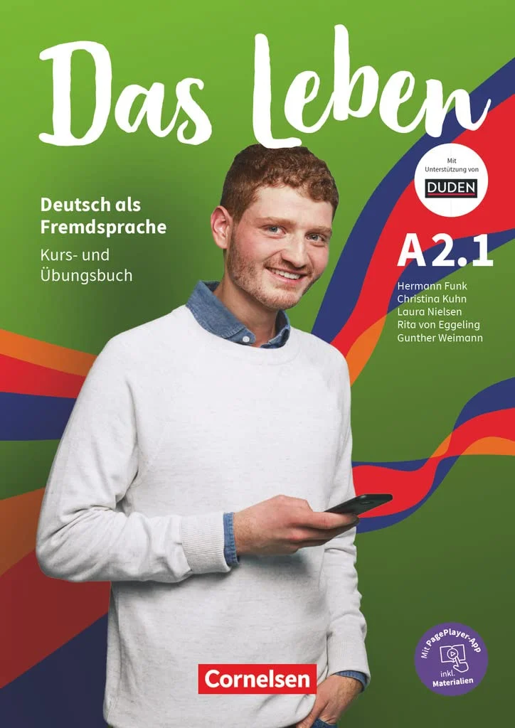 Підручник «Das Leben A2.1 Kurs- und bungsbuch Inkl. E-Book und PagePlayer-App