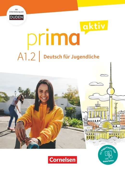 Підручник «Prima aktiv A1/2 Kursbuch inkl. PagePlayer App + interaktiven bungen