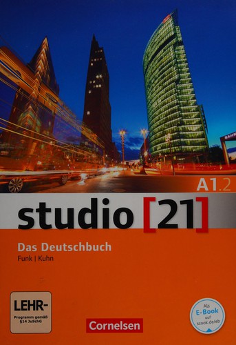 Посібник «Studio 21 A1/2. Deutschbuch mit DVD-ROM (підр. з інтегрованим роб.зошитом+інтер.диск.Част.2)