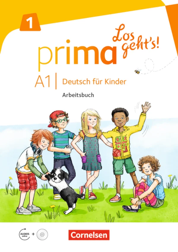 Робочий зошит «Prima Los geht's! A1.1 Arbeitsbuch mit Audio-CD und Stickerbogen