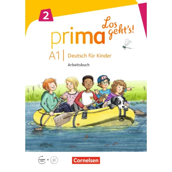 Робочий зошит «Prima Los geht's! A1.2 Arbeitsbuch mit Audio-CD und Stickerbogen
