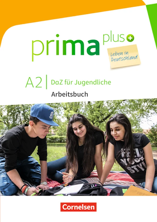 Робочий зошит «Prima plus A2. Arbeitsbuch mit MP3-Download und Lsungen (з відповідями)
