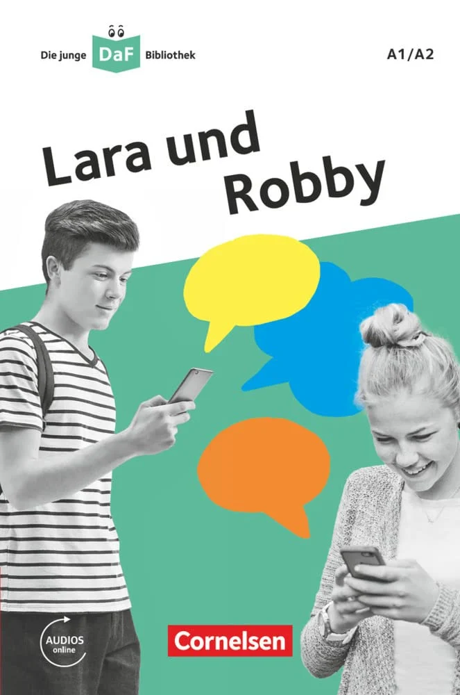 Посібник «Die junge DaF-Bibliothek A1/A2 - Lara und Robby: Eine Messenger-Geschichte. Lektre mit Audios online