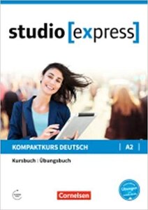 Посібник «Studio express A2. Kurs- und bungsbuch (підручник + роб.зошит)
