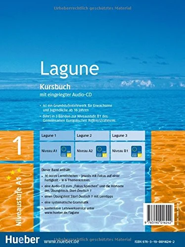 Lagune. Kursbuch 1 mit Audio-CD