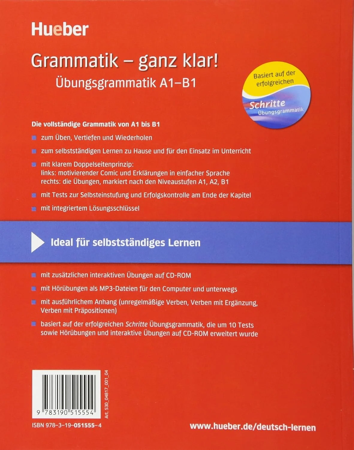 Grammatik - ganz klar! Übungsgrammatik mit CD-ROM - Hörübungen und interaktive Übungen