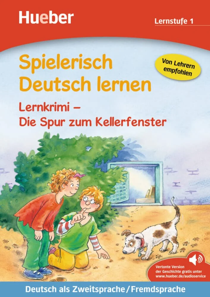 Spielerisch Deutsch lernen. Lernkrimi. Die Spur
