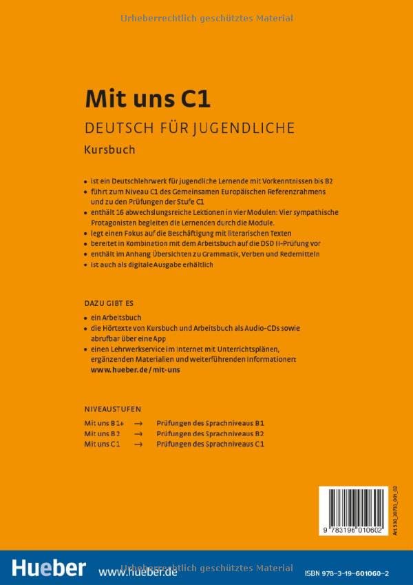 Mit uns. Kursbuch C1
