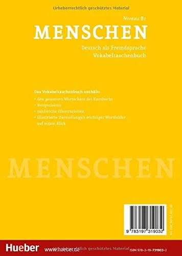 Menschen B1 Vokabeltaschenbuch