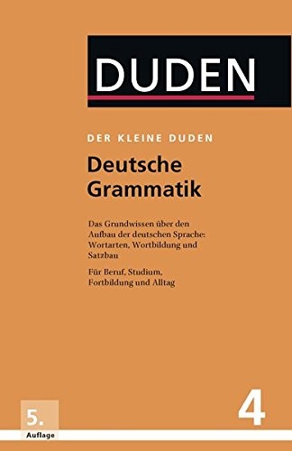 Посібник «Der kleine Duden 4 - Deutsche Grammatik