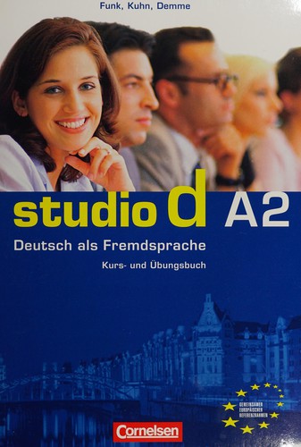 Комплект книг «Studio d A2. Kurs- und Ubungsbuch mit CD (підручник+роб.зошит+аудіодиск)