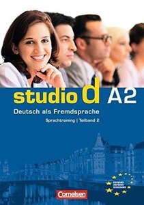 Робочий зошит «Studio d A2/2. Sprachtraining mit eingelegten Losungen (до розділі 7-12)