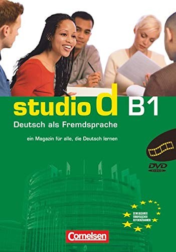Аудіодиск «Studio d B1. Video-DVD mit Ubungsbooklet (диск + брошура із завданнями)