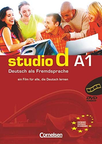 Аудіодиск «Studio d A1. Video-DVD mit Ubungsbooklet (диск із відеосюжетами+брошура із завданнями)