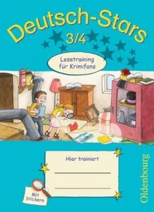 Робочий зошит «Stars: Deutsch-Stars 3/4 Lesetraining fr Krimifans