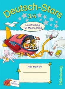Робочий зошит «Stars: Deutsch-Stars 3/4 Lesetraining fr Meeresfans