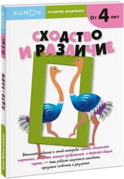 KUMON. Розвиток мислення. Подібність і відмінність