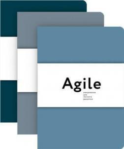 Космос. Agile-щоденник для особистого розвитку. Темні обложкі.Трі зошити
