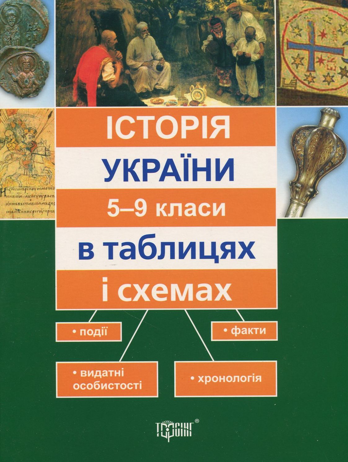 Історія України в таблицях і схемах. 5-9 класи