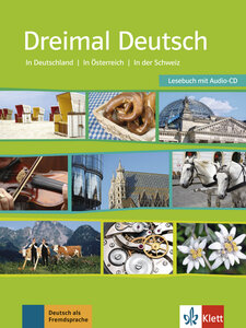 Підручник «Dreimal Deutsch Lesebuch + Audio-CD