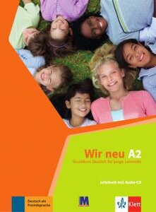 Підручник «WIR neu A2 Lehrbuch mit Audio-CD