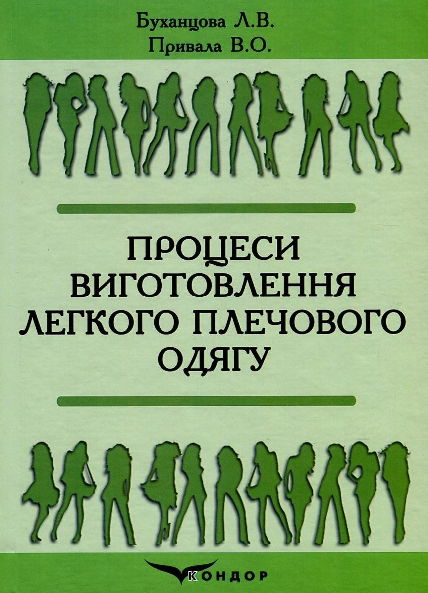 Процеси виготовлення легкого плечового одягу