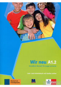 Підручник «WIR neu A1.2 Lehr- und Arbeitsbuch mit Audio-CD