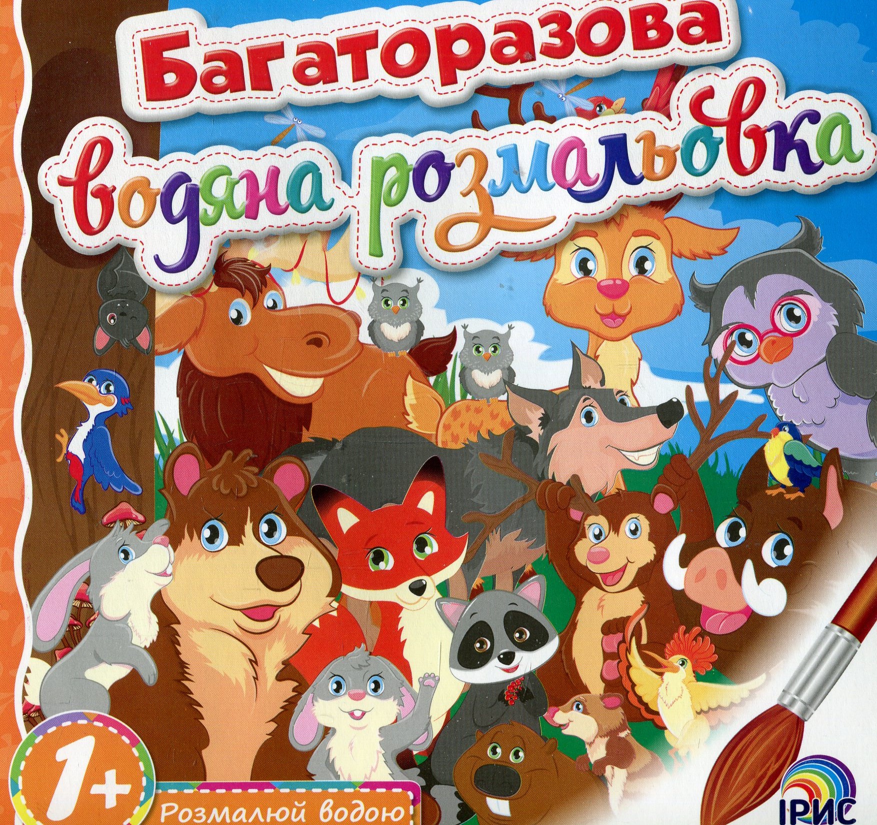 Багаторазова водяна розмальовка. Книга 6