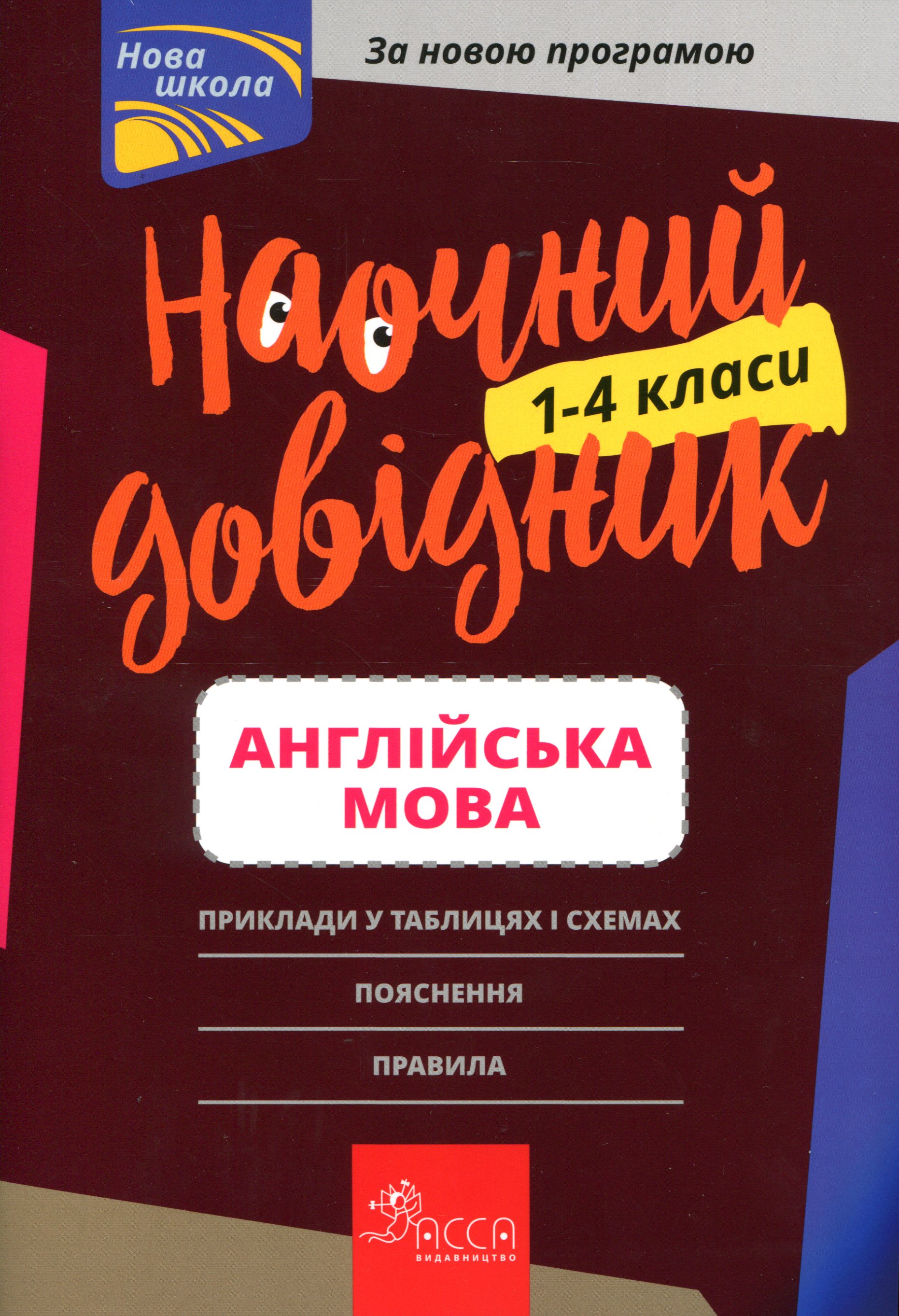 Наочний довідник. Англійська мова. 1-4 клас