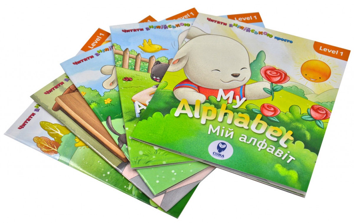 Англійська з Бреді. Level 1 (комплект з 5 книг)