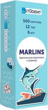 Картки англійських слів English Student - Marlins. 500 карток