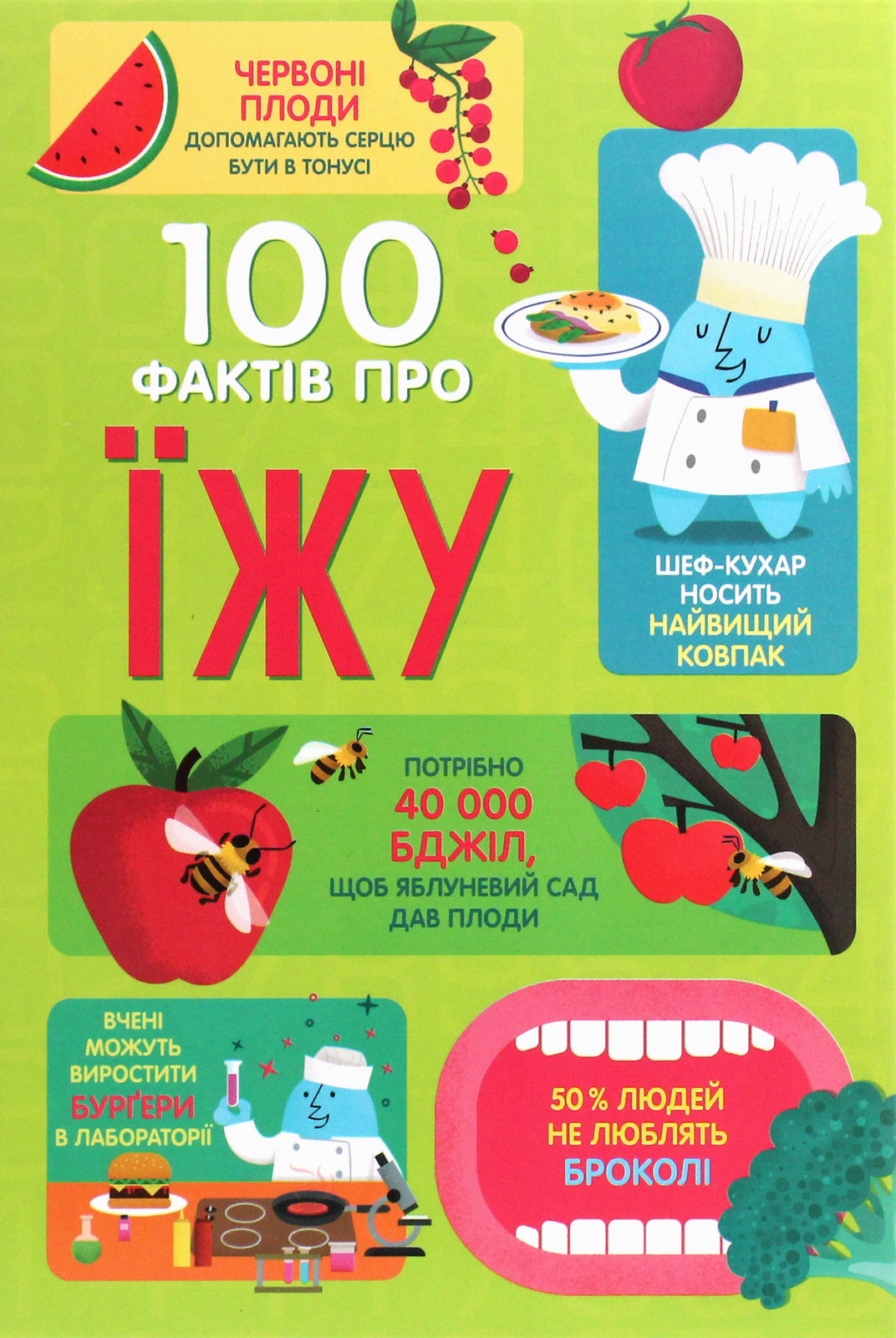 100 фактів про їжу 