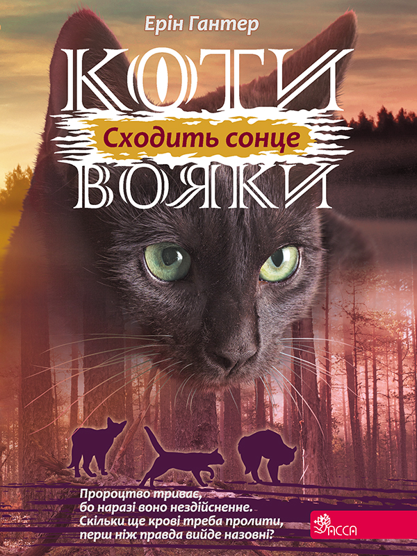 Коти-вояки. Книга 6. Сходить сонце
