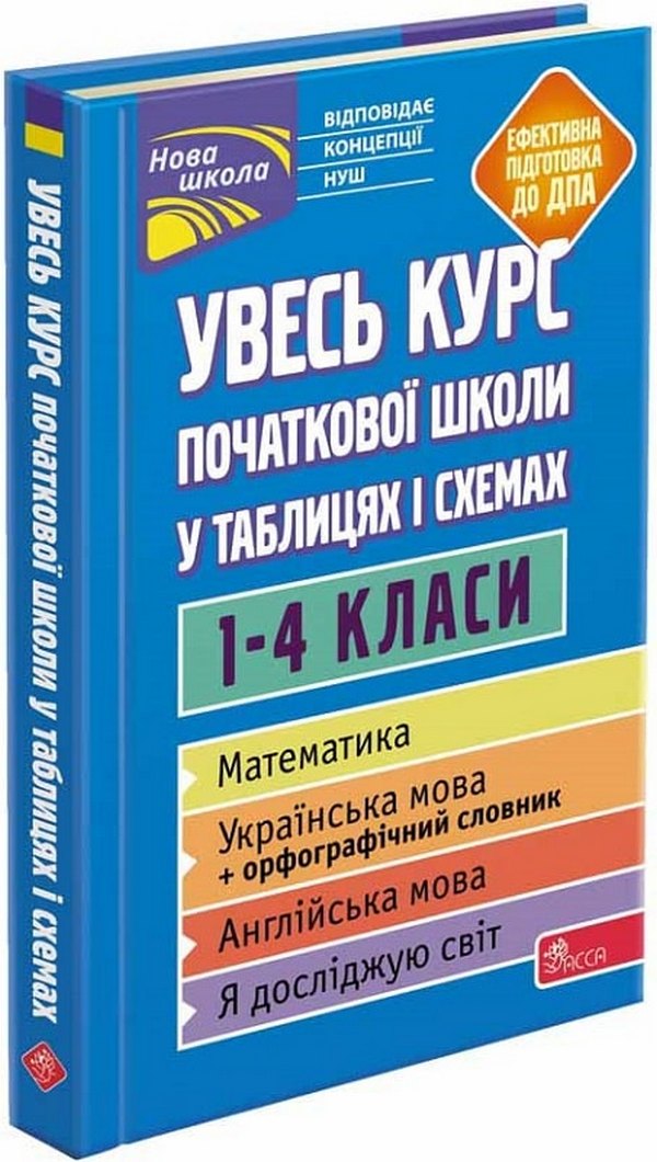 Увесь курс початкової школи у таблицях і схемах. 1-4 класи